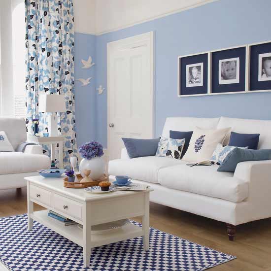 Fresh blue living room | Colourful living rooms | Living room designs | PHOTO GALLERY | Housetohome.co.uk