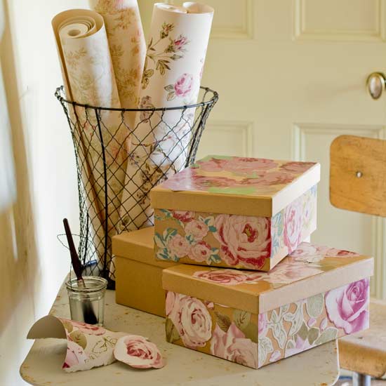 Country box - country cottage decorating Decoupage box | Country cottage decorating | PHOTO GALLERY | Housetohome.co.uk