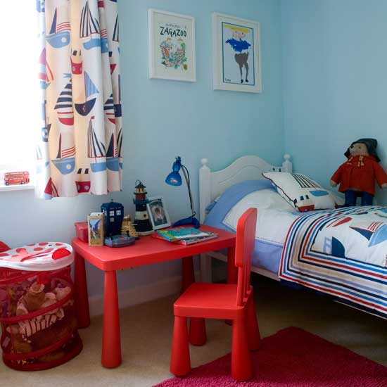 Nautical boy's bedroom | Boys' bedrooms | Boys' bedroom ideas | Children's rooms | PHOTO GALLERY | Housetohome.co.uk