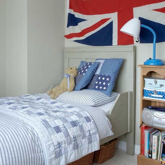 Union Jack boy's bedroom Union Jack boy's bedroom | Boys' bedrooms | Boys' bedroom ideas | Children's rooms | PHOTO GALLERY | Housetohome.co.uk