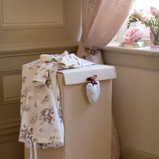 Go for smart a fabric laundry bin Bedroom laundry bin | Dressing room ideas | Bedroom designs | Bedroom storage | PHOTO GALLERY | Housetohome.co.uk