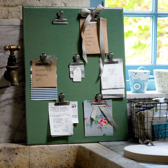 Create a handy clipboard | Pantry | Food storage | Country style | How to create the perfect pantry | PHOTO GALLERY | Housetohome.co.uk