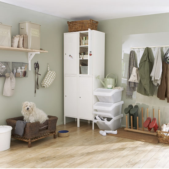 Utility room storage