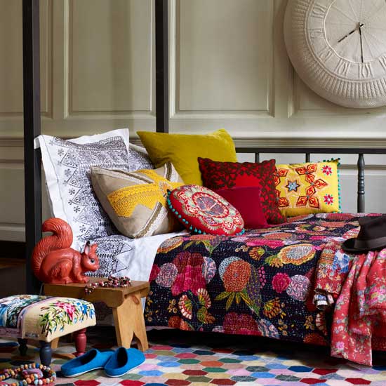 Folk living room | Colourful living rooms | Living room designs | PHOTO GALLERY | Housetohome.co.uk