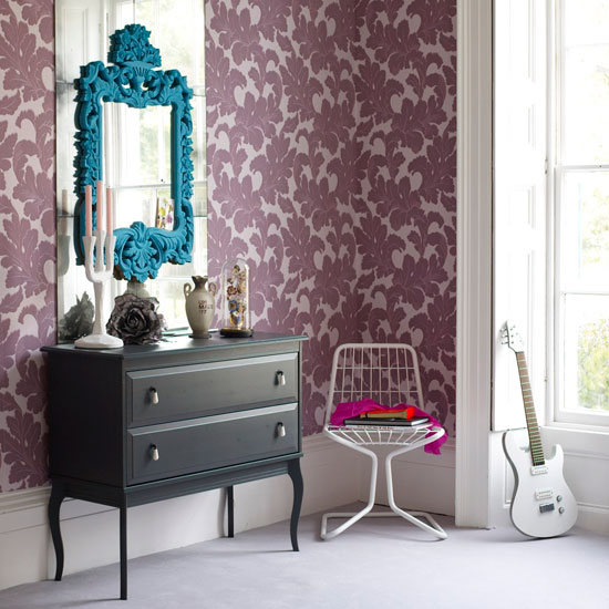 Decorative wallpaper | Wallpaper ideas | Bedrooms | Image | Housetohome