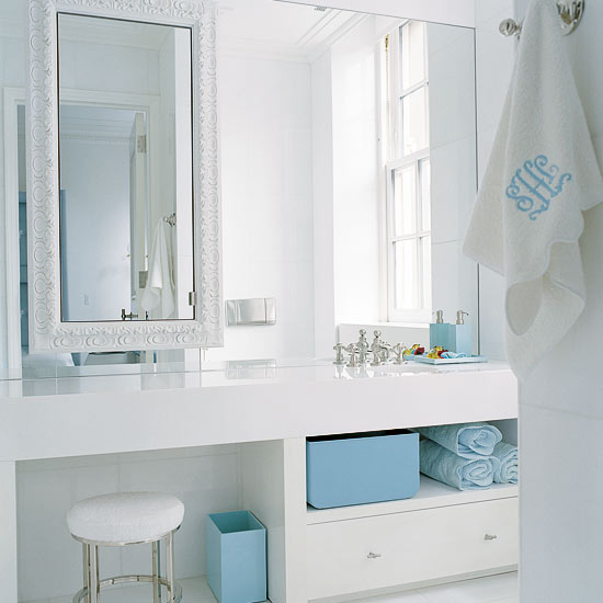 Rethink your storage Bathroom storage | Bathroom ideas | Bathroom designs | Bathroom design | PHOTO GALLERY | housetohome.co.uk