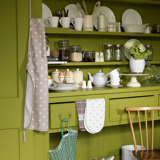 Liven up your scheme with accessories Budget kitchen accessories | Kitchen | Kitchen design | 10 ways to update your kitchen on a budget | PHOTO GALLERY | Housetohome.co.uk