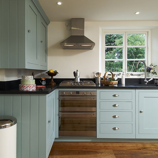 Paint your kitchen cabinets Painted kitchen cabinets | Update your kitchen on a budget | Budget kitchens | PHOTO GALLERY | Housetohome.co.uk