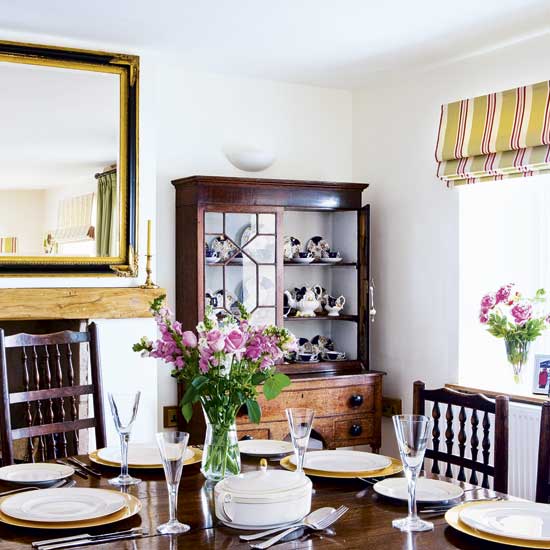 Gold dining room | Dining rooms | Design ideas | Image | housetohome.co.uk