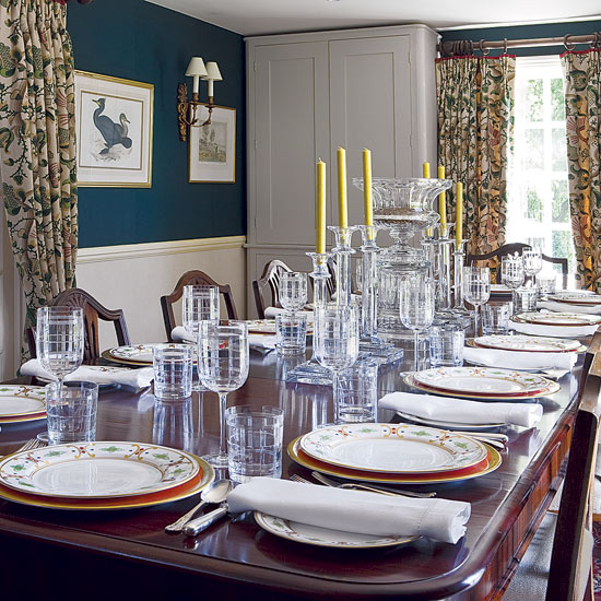 Dining room | Edwardian country house | Decorating ideas | House Tour | PHOTO GALLERY | Housetohome.co.uk