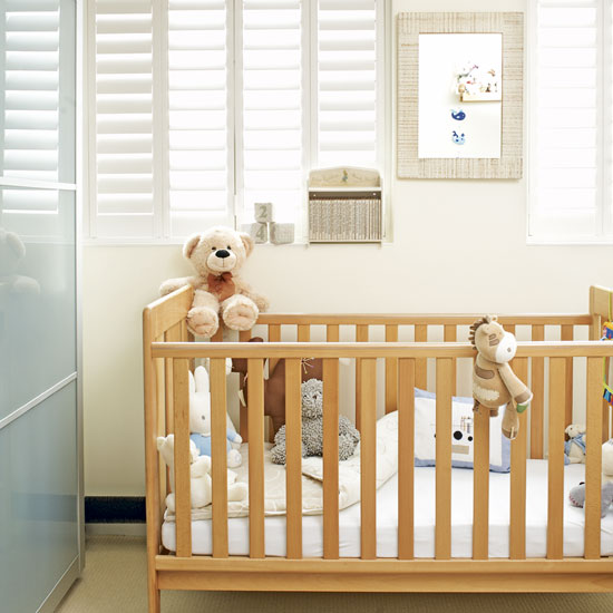 Simple babies' bedroom | Bedroom ideas | Cot | housetohome.co.uk