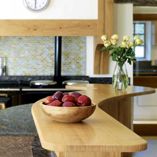 Sleek kitchen worktops | Country kitchens | Kitchen design | PHOTO GALLERY | Housetohome.co.uk
