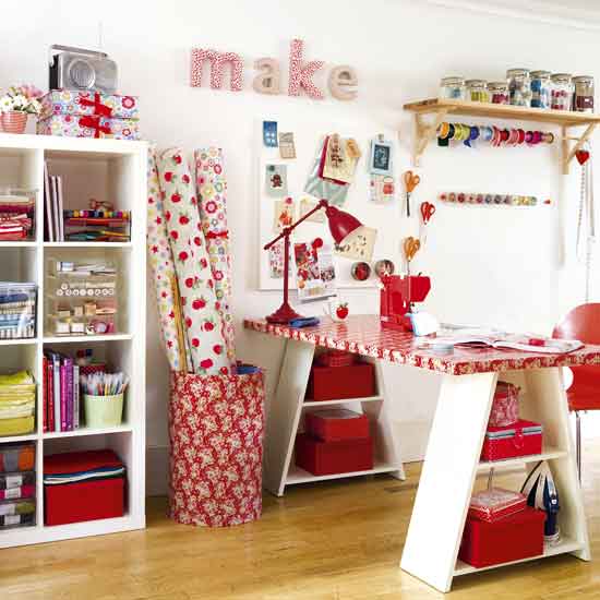Craft room Craft room | Bookcase | Home office | Image | Housetohome