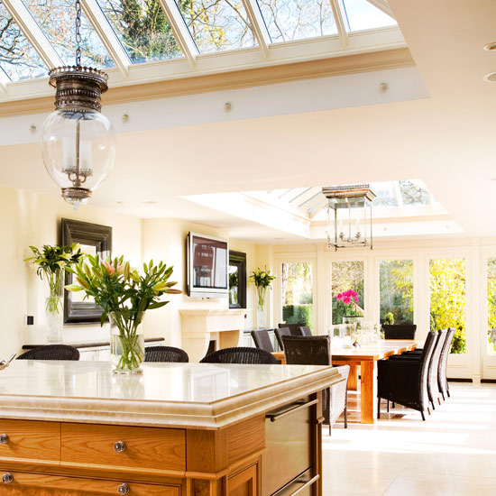 Open-plan kitchen-diner | Kitchen extensions - 25 of the best | Kitchen planning | Beautiful Kitchens | PHOTO GALLERY