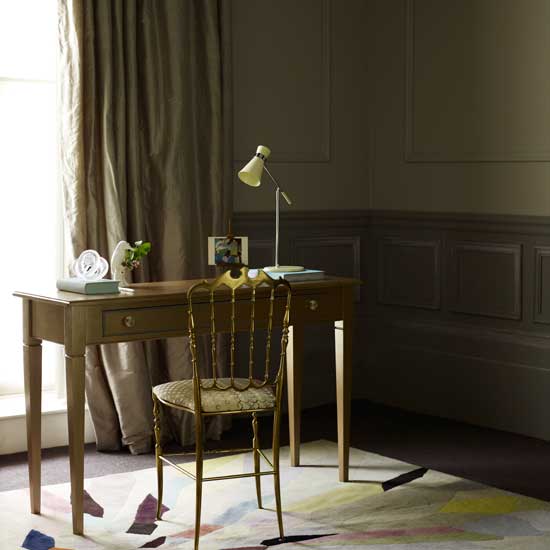 Glamorous home office | Home offices | Image | housetohome.co.uk