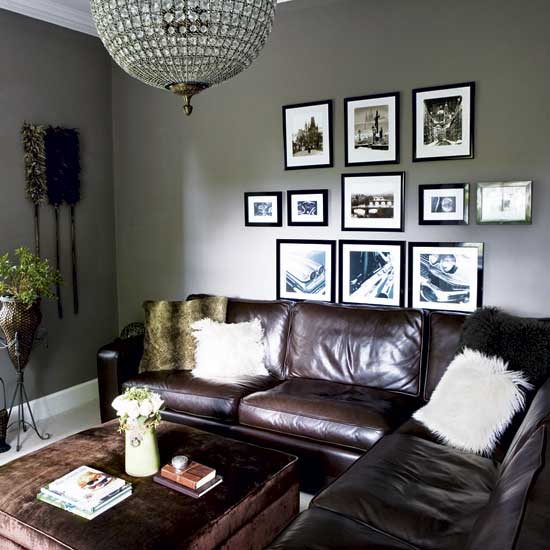 Grey living room | housetohome.co.uk