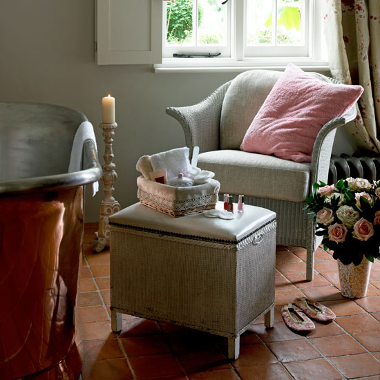 Choose comfy seating Bathroom seating | Bathroom designs | Bathroom design ideas | PHOTO GALLERY | Housetohome.co.uk