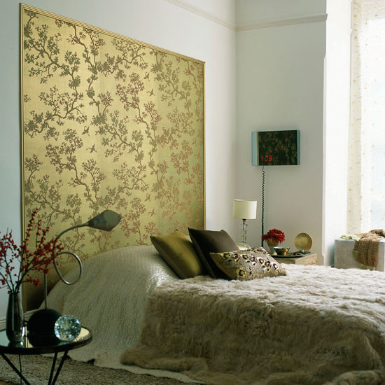Eye-catching bedroom wallpaper | Bedroom wallpaper ideas | Bedroom decorating ideas | PHOTO GALLERY | Housetohome.co.uk