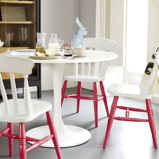 Dining | Decorating ideas | Decorate with accent colour | PHOTO GALLERY | Housetohome.co.uk
