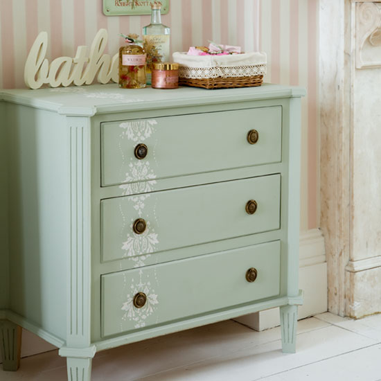 Use a patterned roller for a professional finish