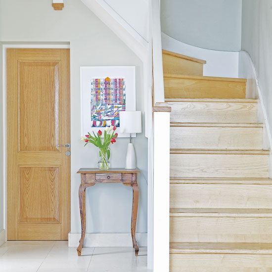 Wooden hallway Wooden hallway - image - housetohome.co.uk