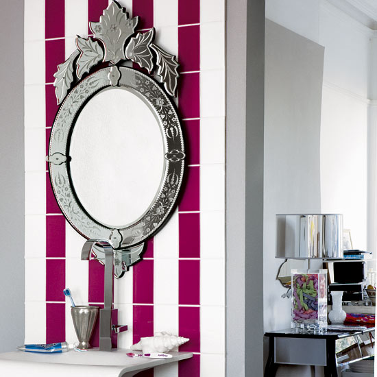 Decorating with bold stripes Bathroom | Decorating ideas | PHOTO GALLERY | Housetohome.co.uk