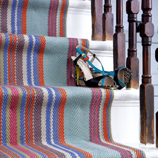 Decorating with bold stripes Hallway | Decorating ideas | PHOTO GALLERY | Housetohome.co.uk