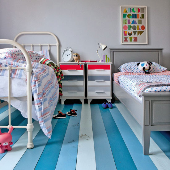 Striped boy's bedroom Striped boy's bedroom | Boys' bedrooms | Boys' bedroom ideas | Children's rooms | PHOTO GALLERY | Housetohome.co.uk