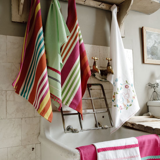Country utility room sink