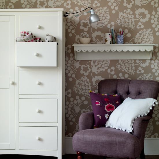 Girl's bedroom storage