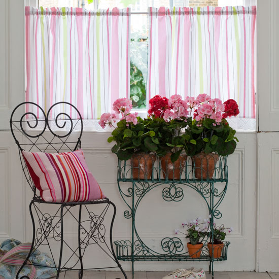 Pretty garden room