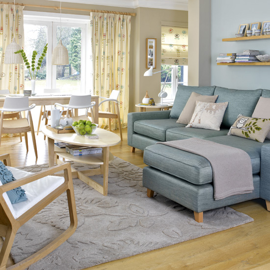 Scandinavian-style living room | housetohome.co.uk