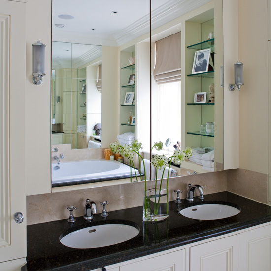 His and hers basins bathroom | Bathrooms | Decorating ideas