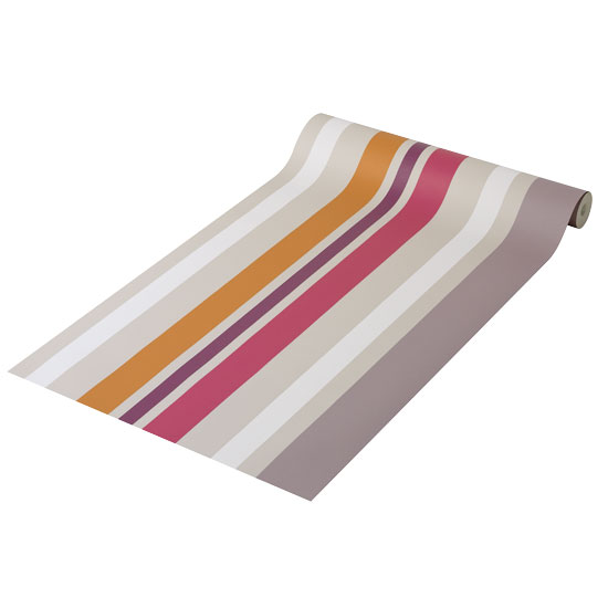 Stripe wallpaper from B&Q Bedroom wallpapers | Wallpapers | Decorating ideas | PHOTO GALLERY | Housetohome.co.uk