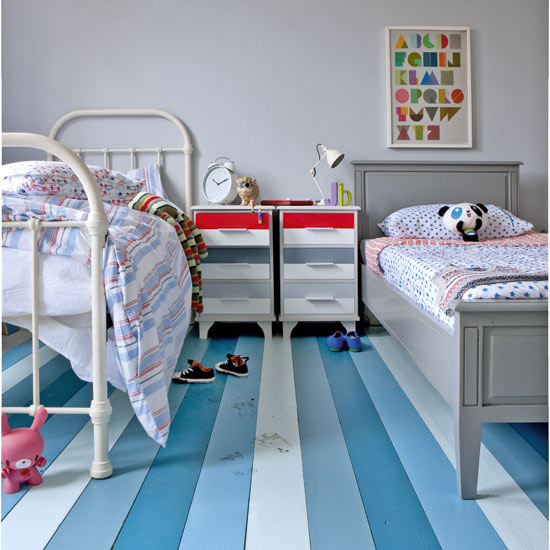 Have fun with flooring | Bedroom ideas for young adults | Children's bedrooms | PHOTO GALLERY | Housetohome