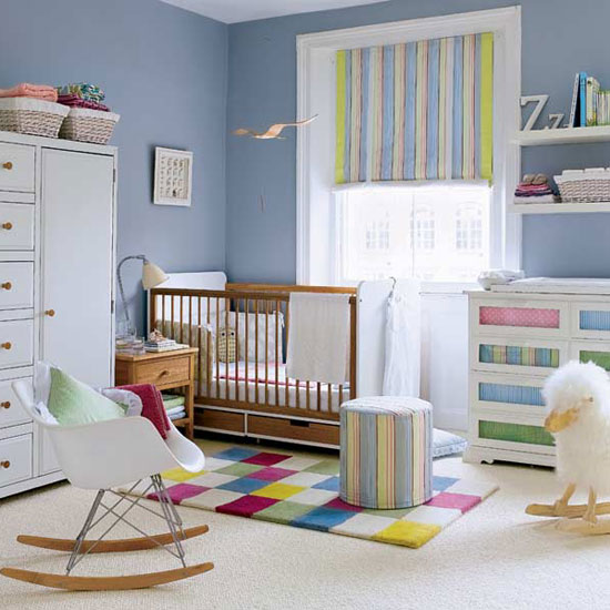 Add accents of colour Add accents of colour | Nursery decorating ideas | Nursery | PHOTO GALLERY | Ideal Home | Housetohome