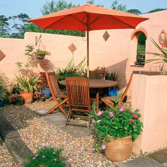 Garden ideas | Garden furniture | Parasol | Alfresco entertaining ...