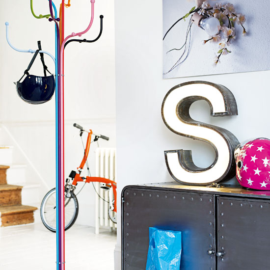 Colourful hallway | Hallways | Modern designs | Decorating ideas | PHOTO GALLERY | Housetohome.co.uk