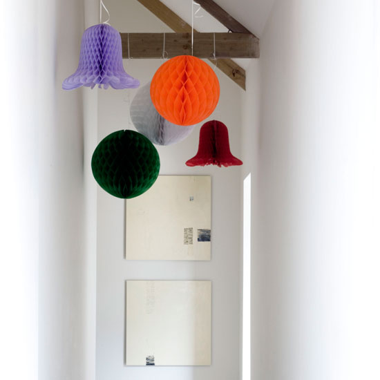 Modern hallway with colourful decorations | Hallways | Modern designs | Decorating ideas | PHOTO GALLERY | Housetohome.co.uk