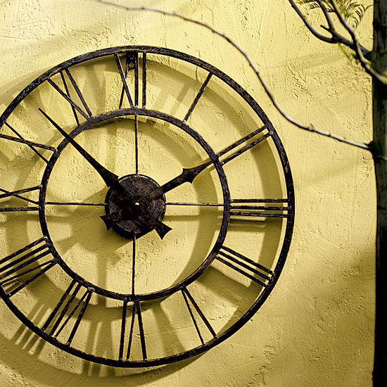 Outdoor clock | Small garden ideas | Garden design ideas | Garden | PHOTO GALLERY | Housetohome.co.uk