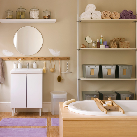 Bathroom storage | Bathroom decorating ideas | Bathrooms | Bathroom ideas | PHOTO GALLERY | Housetohome.co.uk