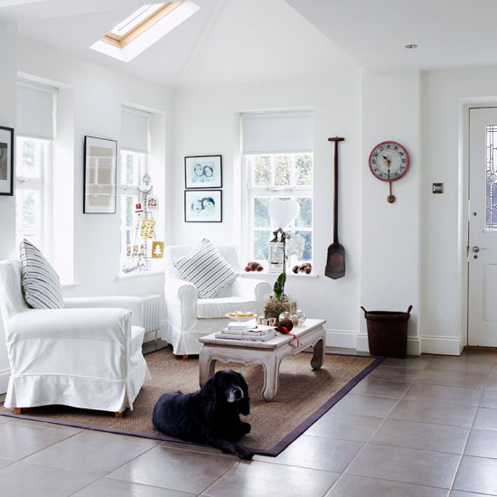 White country hallway | Country hallways | Decorating ideas for hallways | PHOTO GALLERY | Housetohome