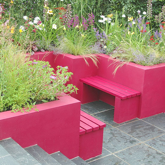Colourful modern garden | Contemporary gardens | Garden designs | PHOTO GALLERY | Housetohome