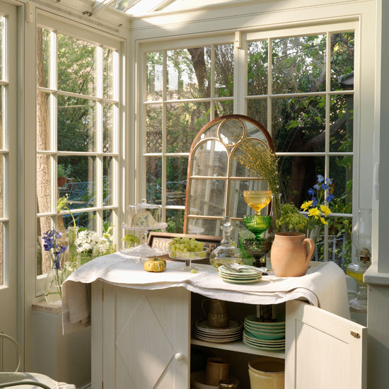 Conservatory with dresser | Country conservatories | Conservatory design ideas | PHOTO GALLERY | Housetohome