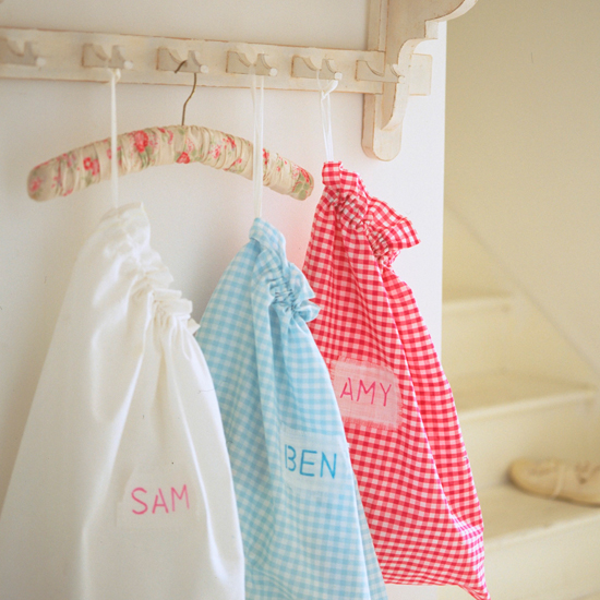 Utility room storage bags Utility room storage bags | Utility rooms | Laundry rooms | Decorating ideas | PHOTO GALLERY | Housetohome.co.uk