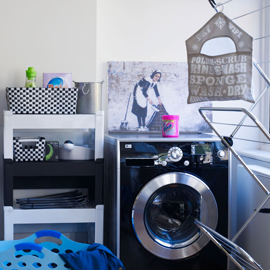 Modern utility room Modern utility room | Utility rooms | Storage ideas | Laundry rooms | PHOTO GALLERY | Livingetc | Housetohome