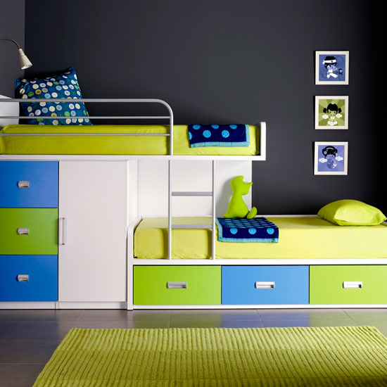 Space-Saving Bunk Beds