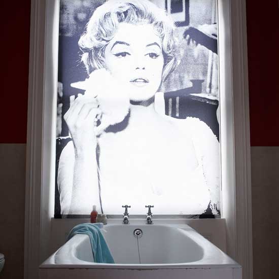 Statement blind | Bathroom finishing touches | Bathroom accessories | PHOTO GALLERY | Housetohome