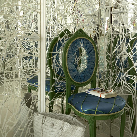 Modern mosaic hallway Modern mosaic hallway | Hallway designs | Mirrors | Image | Housetohome.co.uk