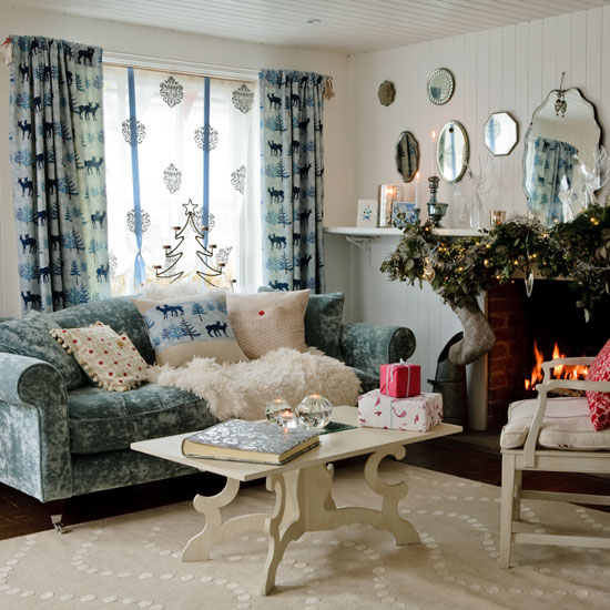 Make the most of textures Make the most of textures | Country Christmas decorating ideas | Christmas decorating ideas | Christmas decorations | PHOTO GALLERY | Country Homes & Interiors Housetohome